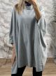 Super Oversized Soft Sweater-7015/Grey