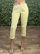 Small Pocket Highwaist Pants/Yellow