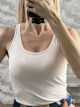 Cotton Athletic Rip Top-628/Light Pink