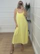 Chain Dress/Yellow