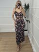 Lace Corset Set/Black