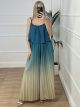Double Colored Ombre Set/Petrol