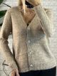 Strass Buttons Cardigan/Beige