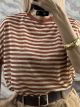 Striped T-Shirt-26338/Ecai