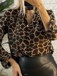 Muslin Shirt-Regular Fit/Giraffe Camel