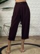 Office Pants-24720/Burgundy