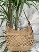 Woven Straw Tote Bag-GX1/Camel