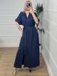Semizie Dress Glow/Dark Blue