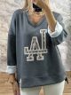 Viscose LA Sweatshirt/Grey