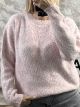 Super Soft Mohair Top-2180/Salmon Pink