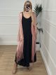 Net Maxi Kimono/Pink