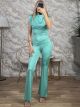 Shoulder Pads Lycra Jumpsuit/Veraman