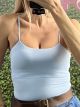Simple Straps Elastic Top/Ciel