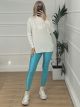 Lycra Leggings/Aqua