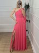 Elegant Maxi Dress/Fux