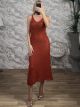 Knitted Cotton Dress-6512/Ecai