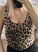 Leopard Elastic Top-8385