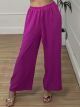 Wide Pants/Magenta