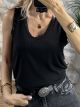 Lace Rip Top/Black