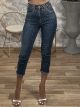 Skinny Strassed Jean Pants-6276