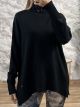 Soft Oversized Sweater-8033/Black