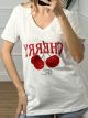 GLOW Cherries T-shirt/Ve