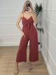 Bow Jumpsuit-NEW/Ecai