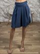 DoubleStripe Zip Kilot-26155/Navy Blue
