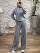 Strass Knitted Set-2552/Grey