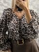 Leopard Ruffles Shirt