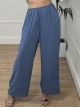 Wide Pants/Blue Indigo