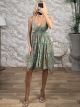 Silk Mini Dress Floral-2515/N1