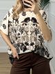 Lahuri Oversized Top/Black
