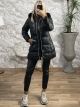 Midi Soft Leather Jacket-2298/Black