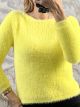 Mohair Top-851/Yellow