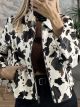 Cow Print Jacket
