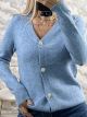 Strass Buttons Cardigan NEW/Ciel