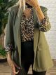 Σακάκι Leopard Lining-3066/Khaki