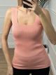 Knitted Classic Top/Pink