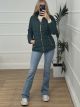 Quilted Jacket-2931/Green