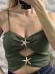GoldStarfish Rip Top/Khaki