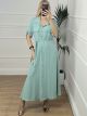 Safari Shortsleeves Dress/Mint