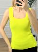 Knitted Classic Top/Yellow