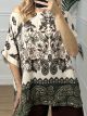 Lahuri Oversized Top/Khaki