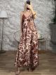 Soft Satin Loose Maxi Dress/Ecai 