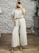 Plus Size Ve Gold Set/Vanilla