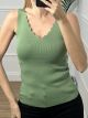 Knitted Classic ZicZac Top/Khaki