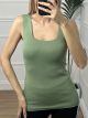 Knitted Classic Top/Khaki