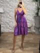 Silk Mini Dress Floral-2515/N3