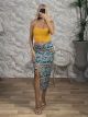 Multi Summer Midi Skirt/Multi5